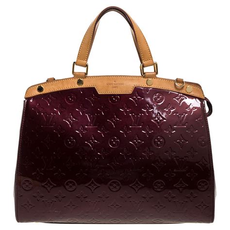 louis vuitton brea gm vernis|Louis Vuitton Amarante Monogram Vernis Brea GM Bag.